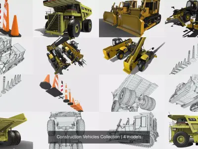 Construction Vehicles Pack