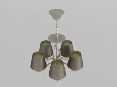 Freya Monique Chandelier light  3D model