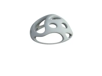 SciFi Cube Object No 44611 Low Poly Shape Low-poly 3D model