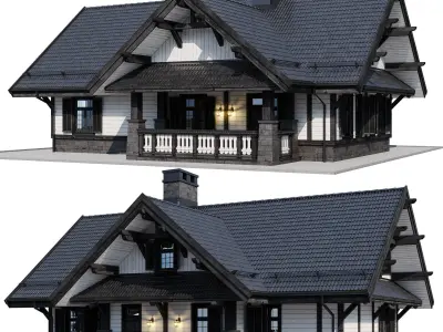 Modern house 18 3D model