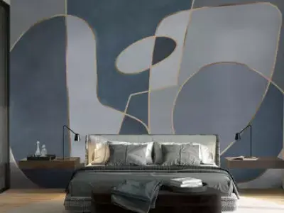 Geo Curves Elegance  Texture