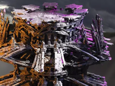 Victorian Pendulum  tower  3D model