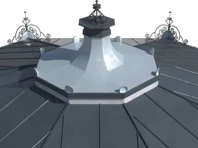 Gazebo 3D model 8