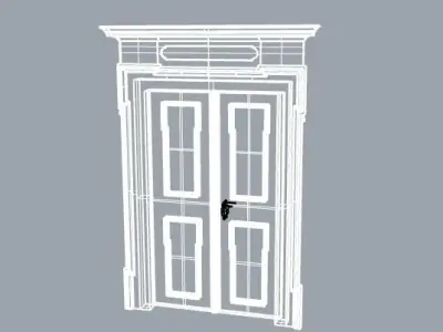 Renaissance portal 3D model