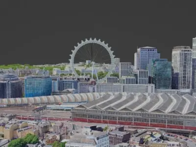 London City 3D Model 3D model