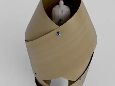 Modern Hanging lamp-PBR 3D model