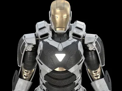 3D Iron man Marvel Avengers Mark 39 Gemini model 3D model