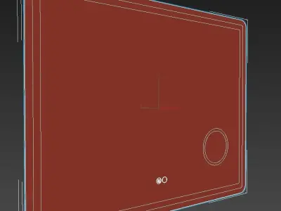 Deejay LED Mirror 900 x 700 mm 3D model