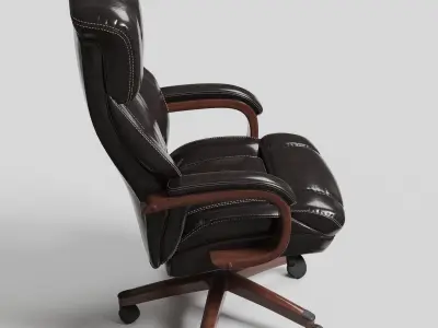 Leather Executive Office Chair Prime 3D model