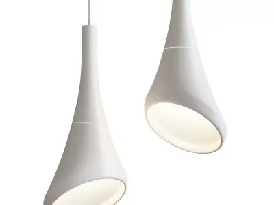 Neo studio design white noise 3d model Low-poly 3D model