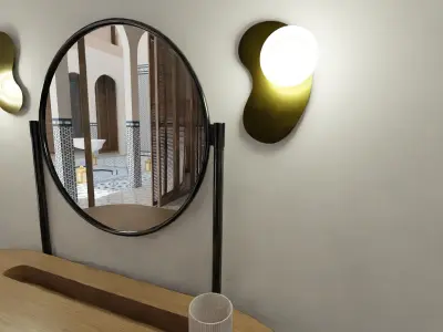 wall lamp SKLUM Travis Free 3D model