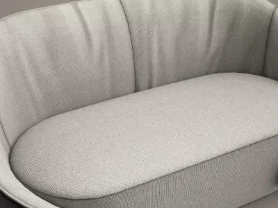 Sofa- Tonin Casa MAMA  Low-poly 3D model