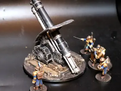 Primus Scion - Artillery Platform 1 3D print model