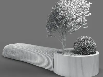bench737 v2 3D model