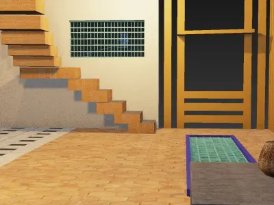  House  Exterior 3D Design Free 3D model