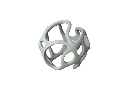 SciFi Cube Object No 19936 Low Poly Shape Texture