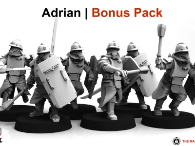 Valour Korps - Trench Raiders 3D print model
