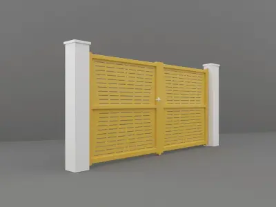 Outdoor Gate  3D model