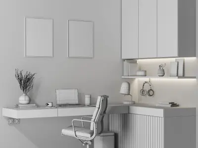 workplace06 3D model