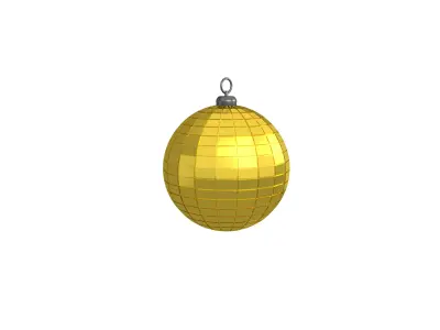 Disco Ball v1 006 Low-poly 3D model