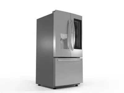 Refrigerator Door-in-door High Poly Low Poly Low-poly 3D model