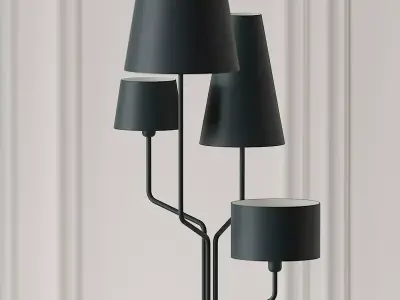 Tria Floor Lamp by Almerich 3D model