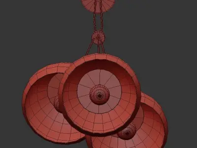 Soft Ceramic Cluster 3D model