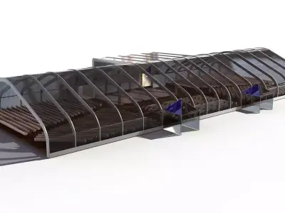 TENT AUDITORIUM 3D model