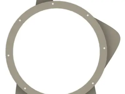 SPEAKER ADAPTERS RINGS SEAT CORDOBA AND IBIZA 99 -02 3D print model