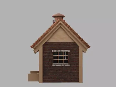Country House - 3D Turnaround and Renders 3D model