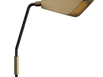 Hudson Valley Bowery Desk Lamp Low-poly 3D model