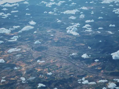 Yangquan China City Landscape 3D Model 3D model