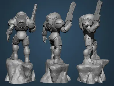 Battle Suit for 3d print 3D print model