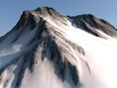 Landscape 05 Low-poly 3D model