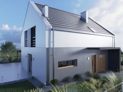 Exterior house 3D model