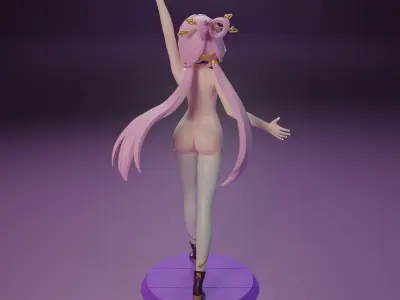 NSFW Fu Xuan from Honkai Star Rail 3D print model
