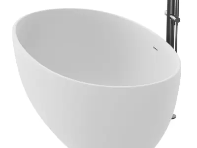 Bathtub Cielo Shui Comfort 3D model