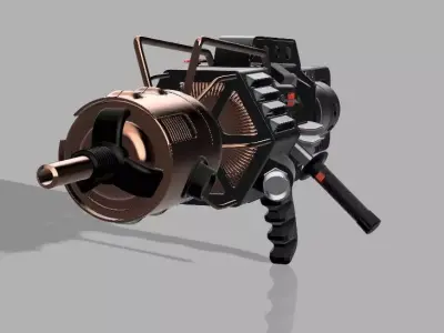 Black Mesa Tau Cannon 3D print model