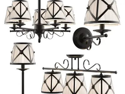 Maytoni House 2 set 3D model