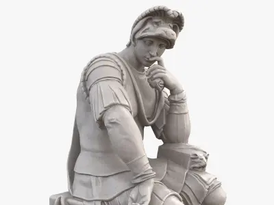  Medici Family Tomb Statues 