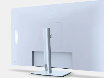 43 Dell Ultrasharp U4323QE Low-poly 3D model