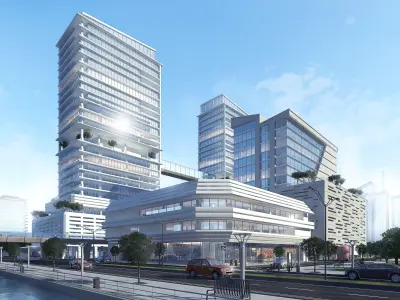 Artanis Buildings Exterior Design 3D model