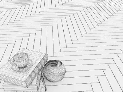 Parquet Tartufo Grande 3D model