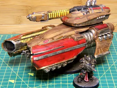 Obsidian Guard - Raptor Combat Skimmer 3D print model