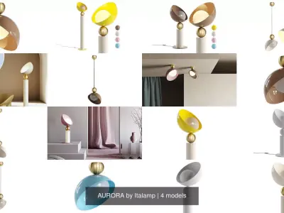 AURORA by Italamp 3D Model Pack