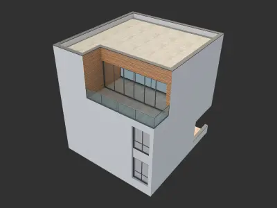 Modern House 20 3D model