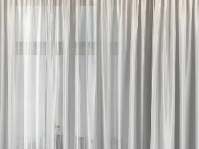 Curtain Set 332 3D model