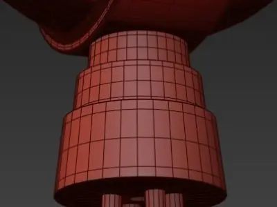 Gramercy Medium 6 Light Chandelier 3D model
