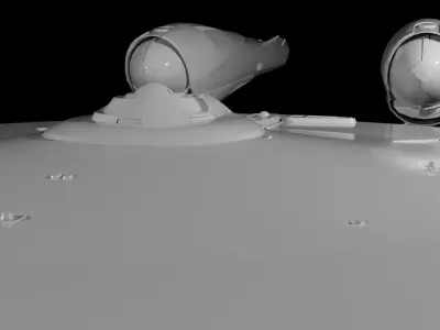 Star Trek USS Enterprise NCC-1701 2009 film 3D model