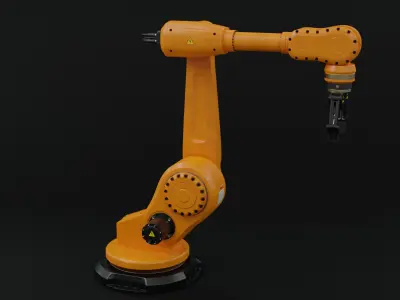  Industrial robot arm clean 